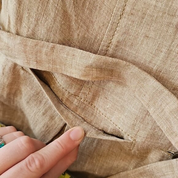 Molton Linen Blend Blazer Medium - Picture 7 of 16